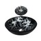 Novatto TARTARUGA Glass Vessel Bathroom Sink Set, Brushed Nickel NSFC-012001BN - alternate 7